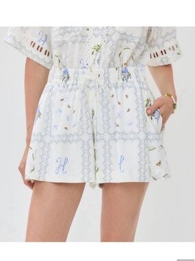 Hill House Audrey Shorts - Floral Patchwork - XS
